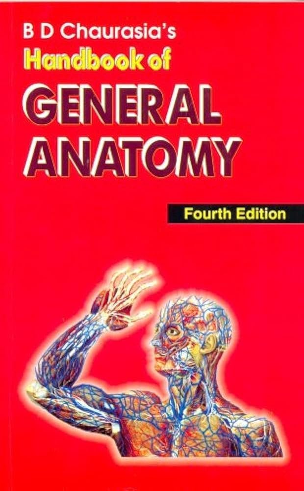 Chaurasias Handbook of General Anatomy E4