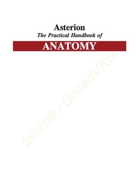 Asterion The Practical Handbook of ANATOMY